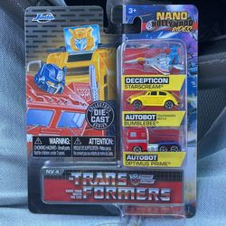 Nano Cars Transformers