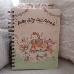 Hello Kitty And Friends Camping Notebook