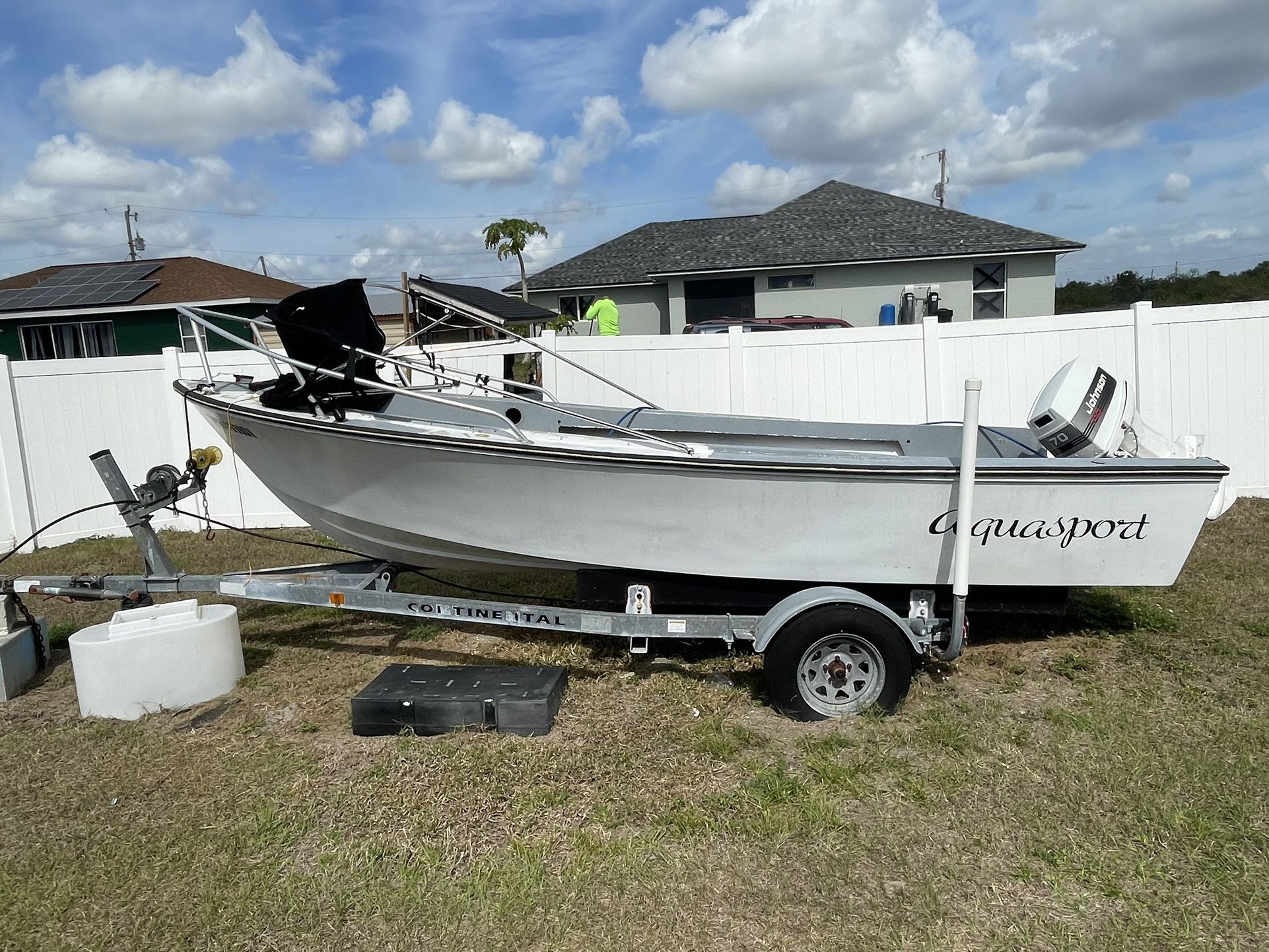 Aquasport Center Console Boat And Gheenoe Boat