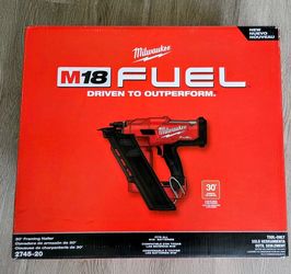 Milwaukee new 30 framing nailer fuel