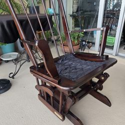 Shermag Wooden Rocking Chair
