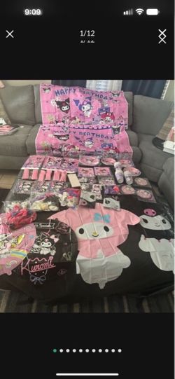 Kuromi party supplies