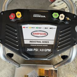 Pressure Washer New