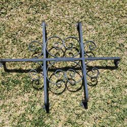 Large Wrought Iron Decorative Piece