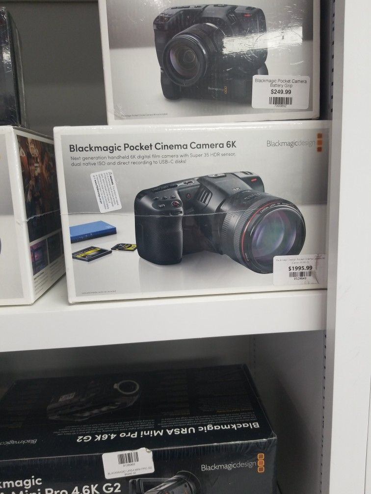 Blackmagic Pocket Cinema Camera 6k