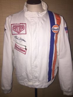 A2Z racing jacket Steve McQueen size L seen in movie Le Mans