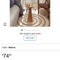 Pedal Stool End Table 