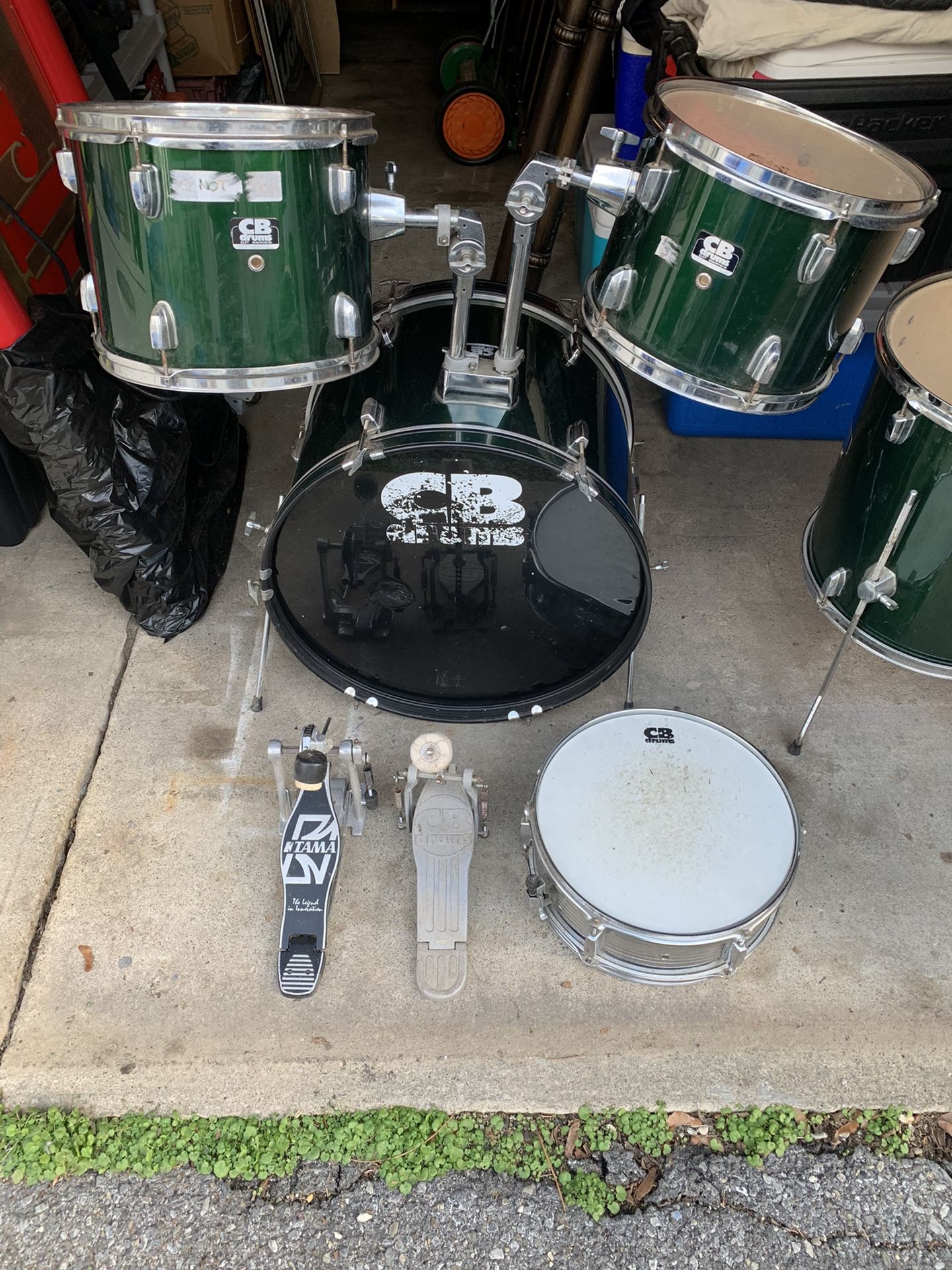 CB drums SP series 5 piece Drum Set W/2 foot pedals