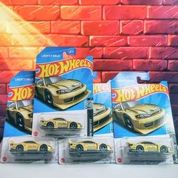 Hot Wheels Liberty Walk LB Super Silhouette Nissan Silvia Gold $5 Each