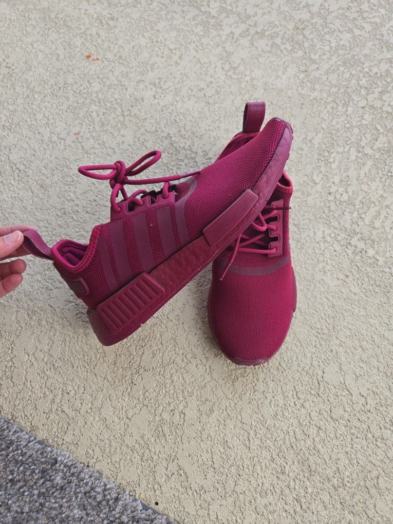 ADIDAS, BURGUNDY