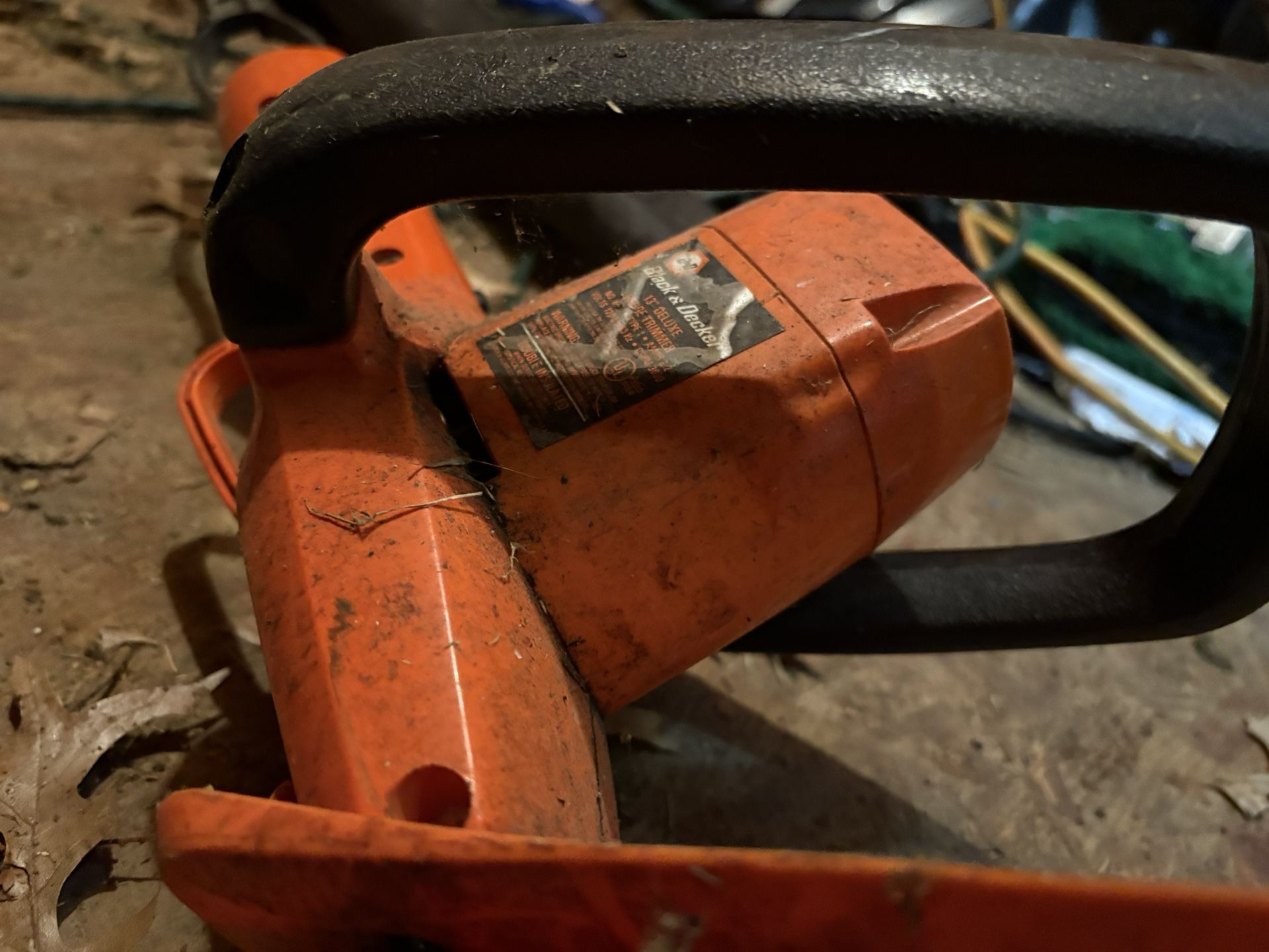 Black and decker hedge trimmer