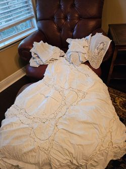 Lace curtains