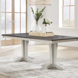 Darborn Gray/Brown Dining Table