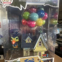 Funko Pop Town Pixar Disney Up House With Balloons And Kevin