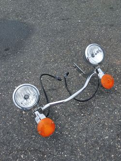 Harley Davidson 94-13 Road King front passing lights
