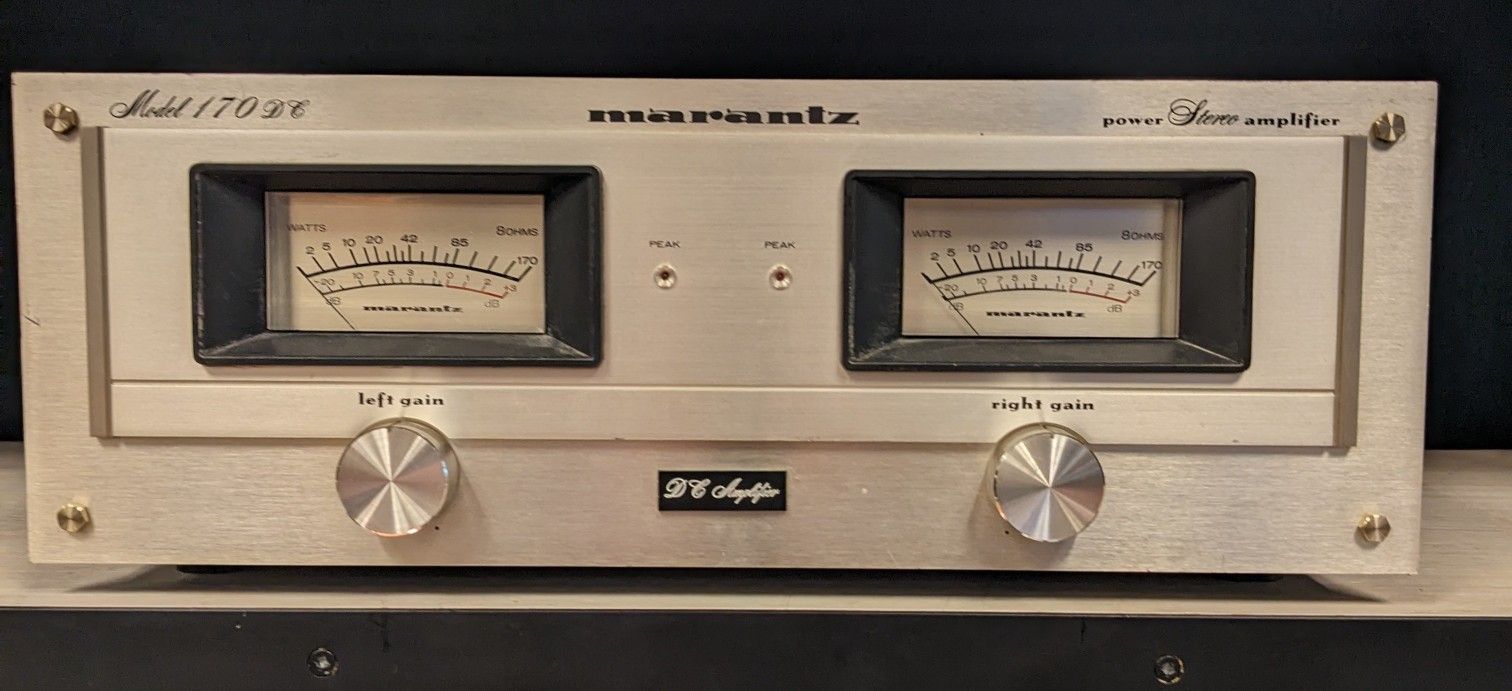 Marantz Model170 DC Power Stereo Amplifier