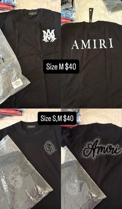 Amiri shirts Only Ms left