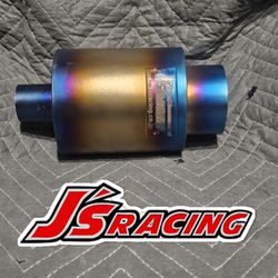 J's Racing Universal STRAIGHT Cut Tip Js  (Toda Mines Fujitsubo Greddy BLITZ HKS Apexi)