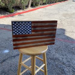 Wooden Flag 