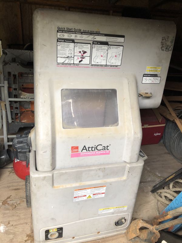 Attic cat insulation blower for Sale in Houston, TX - OfferUp