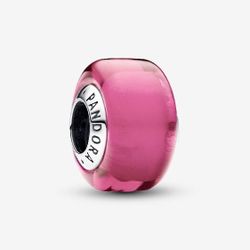 Pandora Pink Mini Murano Glass Charm