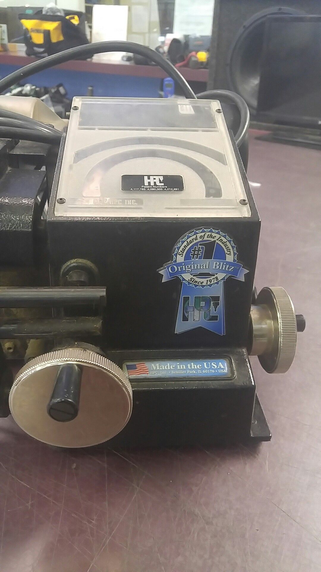 HPC key cutter
