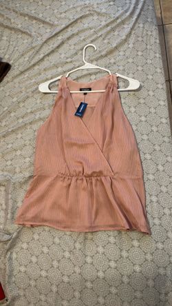 Blush pink blouse Express size medium