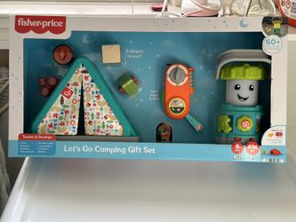 Fisher Price Lets Go Camping Giftset Infant Learning Toys
