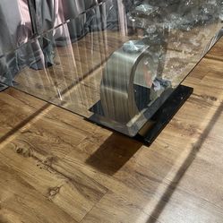 Modern Table Black And 50 Inch