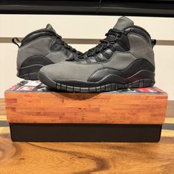 Jordan 10 Retro “Shadow” - Charred Grey / True Red / Black - BRAND NEW / DEADSTOCK (MENS SIZE 12.5) 