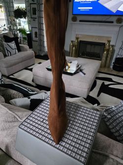 Newbella Brown Suede Boots