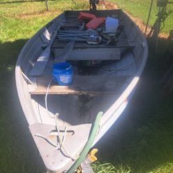 1972 12'  Starcraft Runabout With Trailer 