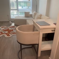 Modern 27" H Counter Height Bar Stools Set of 2