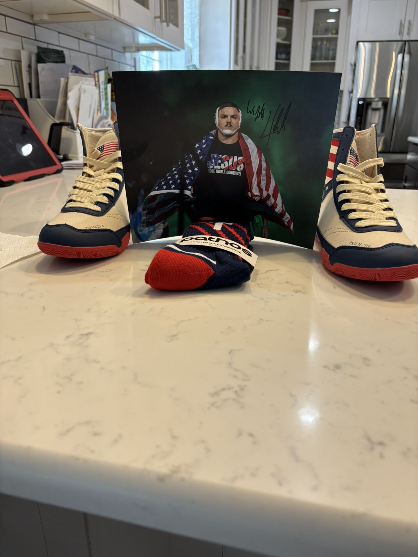 Wyatt Hendrickson X CH Gear Wrestling Shoe Sz 3