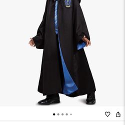 Kids Harry Potter Robe, Official Hogwarts Wizarding World Costume Robes Size M 7-8