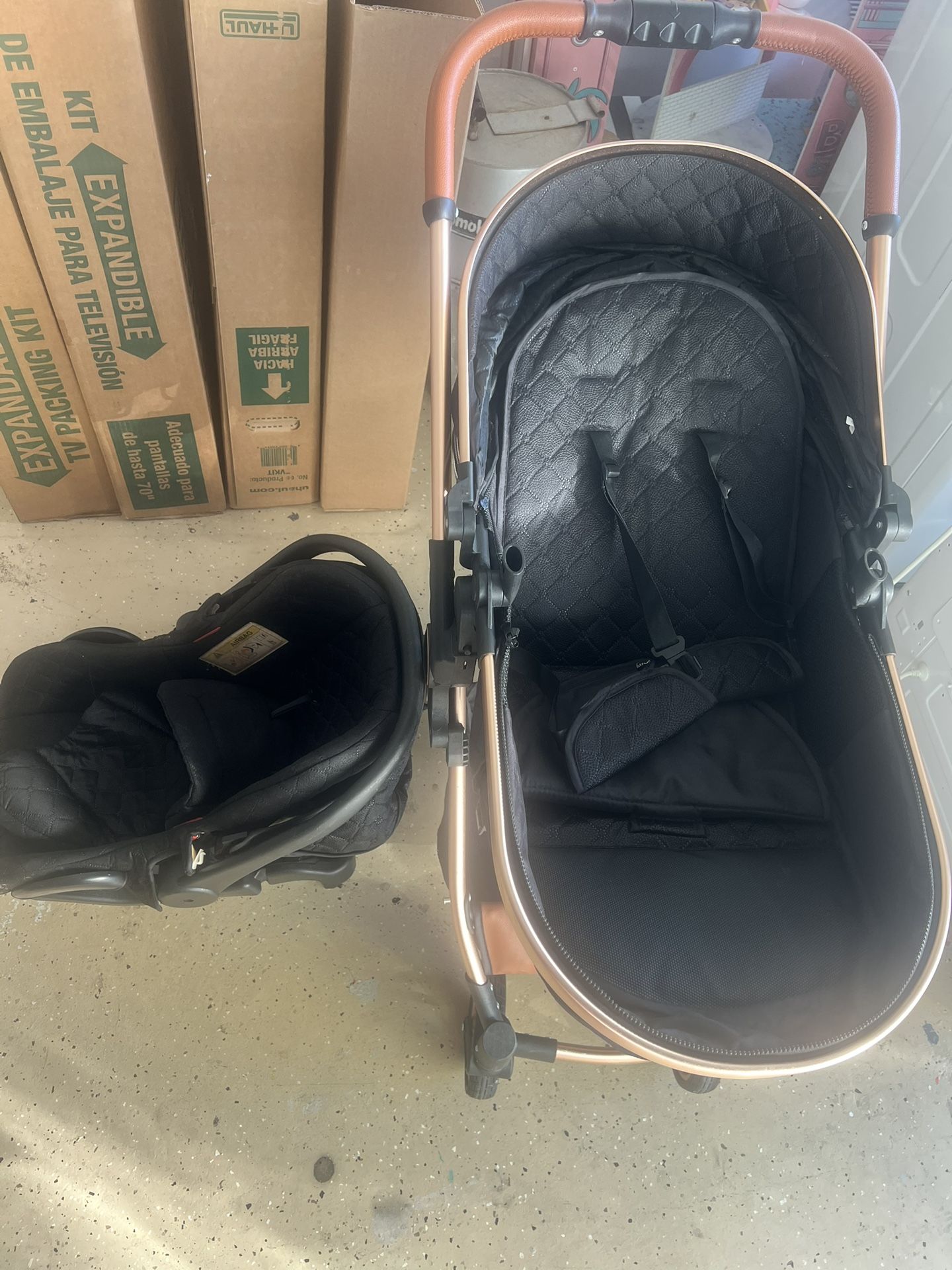 Car Seat And Stroller Together