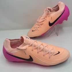 New Nike Phantom GX II Pro FG Soccer Cleats Prism Crimson FJ2563-800 Size 11.5