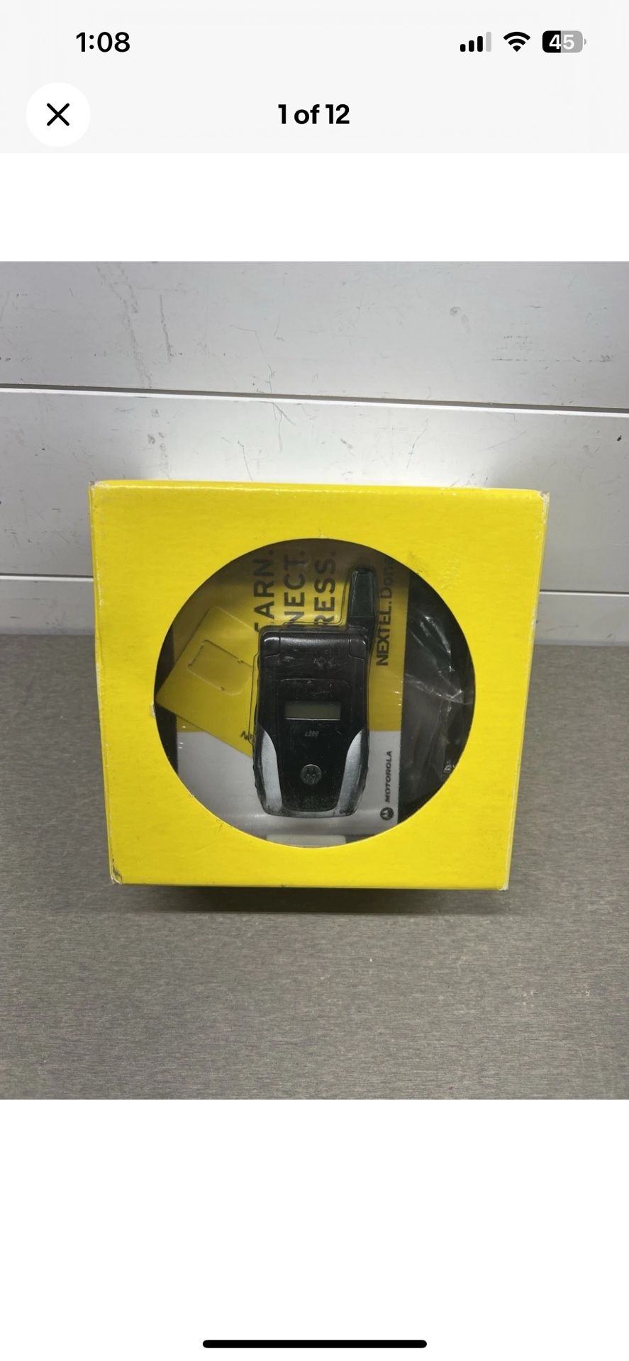 Motorola i560 Very Rare - For Collectors - Nextel Retro Tech