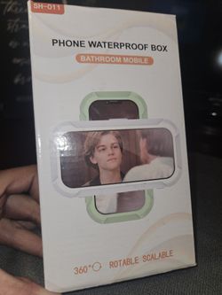 Waterproof Shower Phone Mount (New In Box)!!!