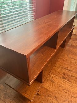 Mid-Century Style TV Stand/ Console/Book Shelf
