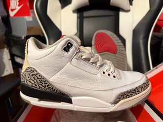 Jordan retro 3 white cement