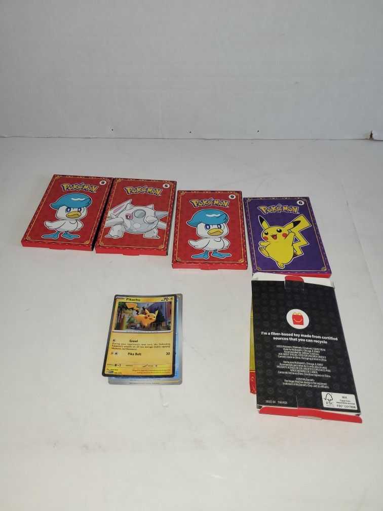 Pikachu pokemon card