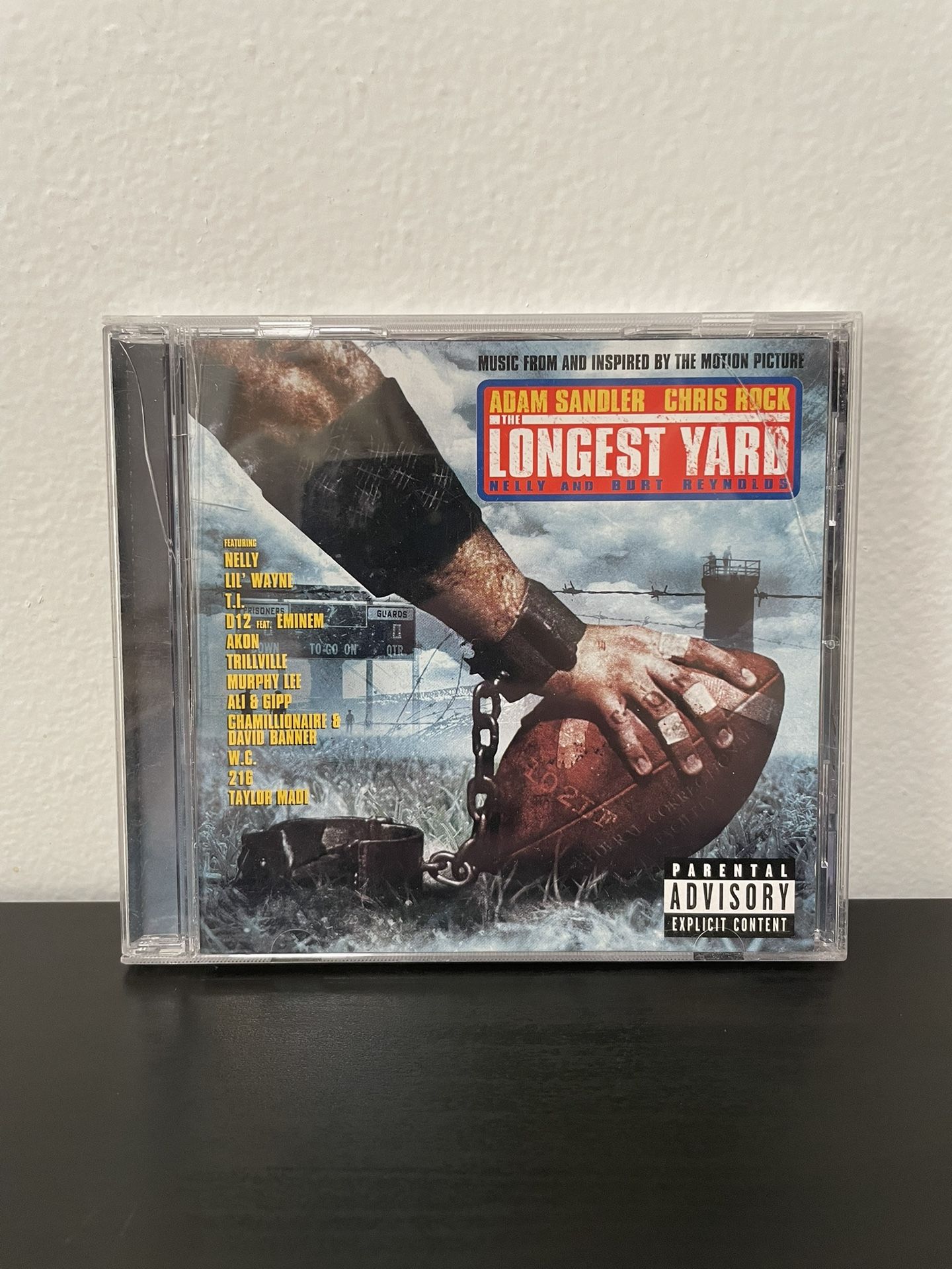 The Longest Yard Soundtrack CD Album Hip Hop Music Nelly Lil Wayne Akon 2005