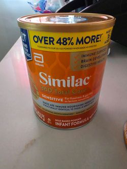 Similac Sensative total care infant formula