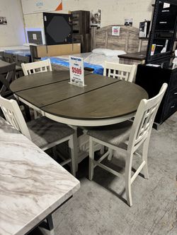 BRAND NEW DINING SET (table and chairs)!! SHOP NOW - PAY LATER!! NO CREDIT CHECK FINANCE AVAILABLE!!