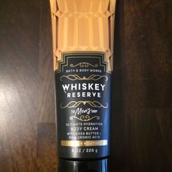 B&BW Men's Whiskey Reserve Body Cream