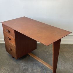 Mid Century Oak Desk 