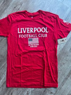 New with tags Liverpool FC US Pre-Season Tour 2024 T-Shirt small men’s