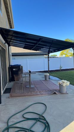 Aluminum Pergola with roof