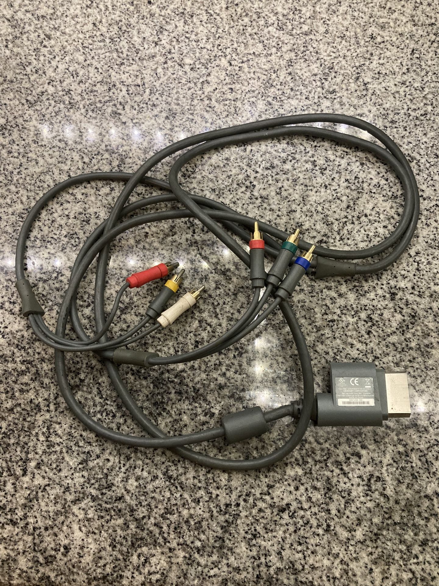 Xbox 360 Component HD AV Cables